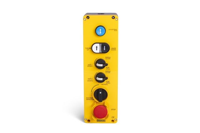 PA Series 6 Holes CP200E + CMUHAFAZA + CP101K20HBOK + CP100DMOO + CP101S30 + CP101S30 + PSA020KD340AR Yellow-Black Lift Station